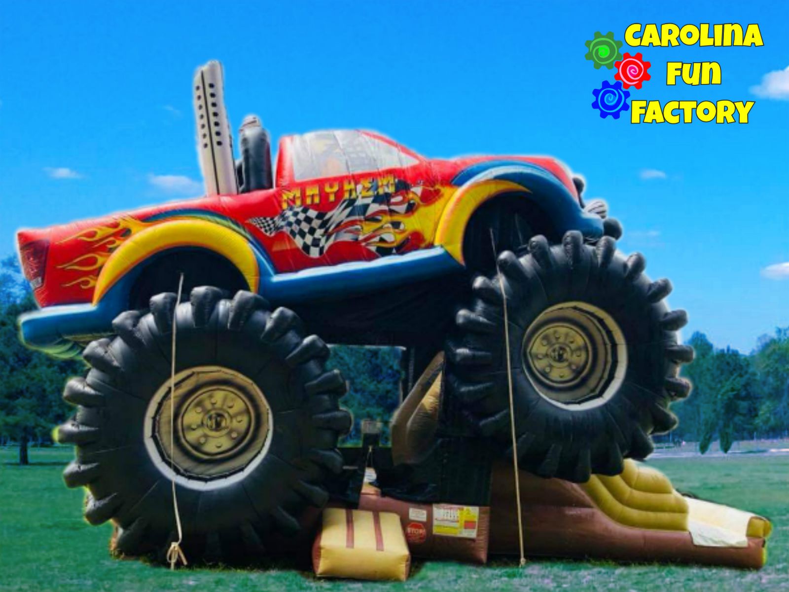 Mayhem Monster Truck Bounce House Rentals Mayhem Monster Truck Bounce House Rental